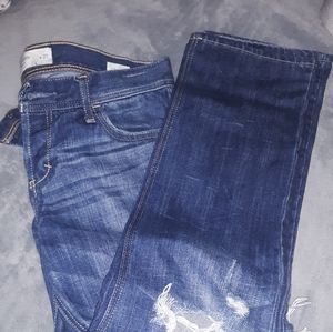A&F womens jeans